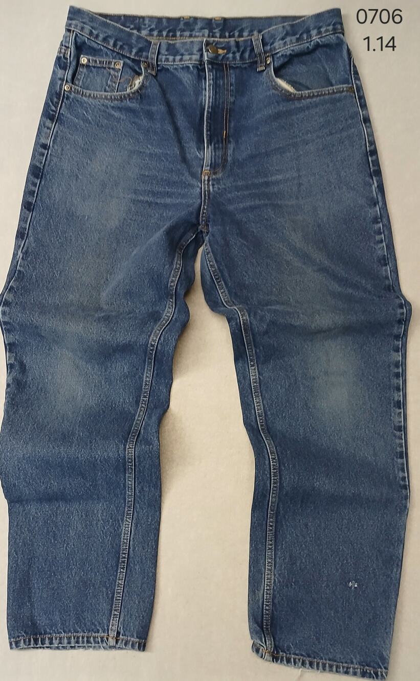 Member's Mark (36x32) Men's Regular Fit Blue Denim Jeans